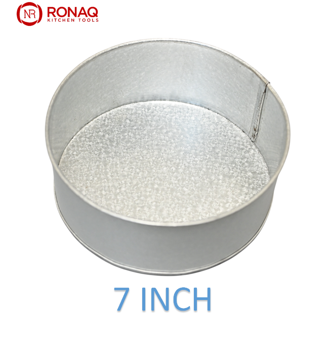 CAKE MOLD ROUND SHAPE ALUZINC MATERIAL