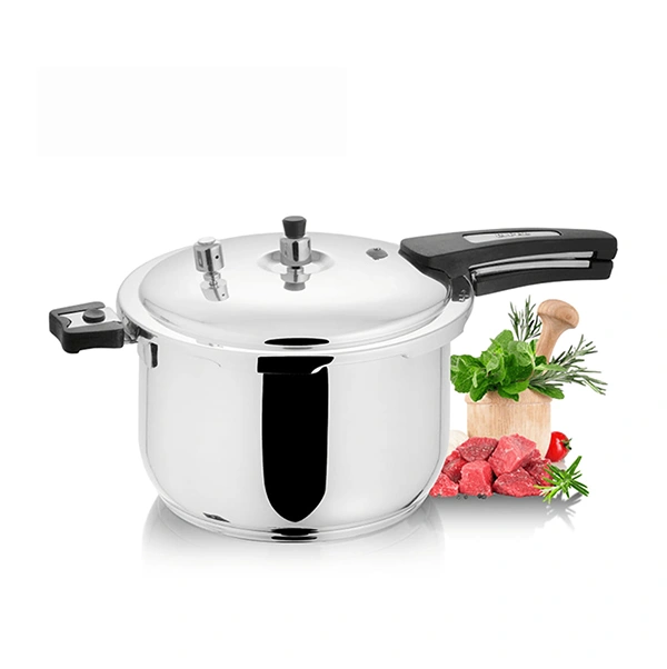 Cooker Double Bottom Heavy weight Alpha stainless steel