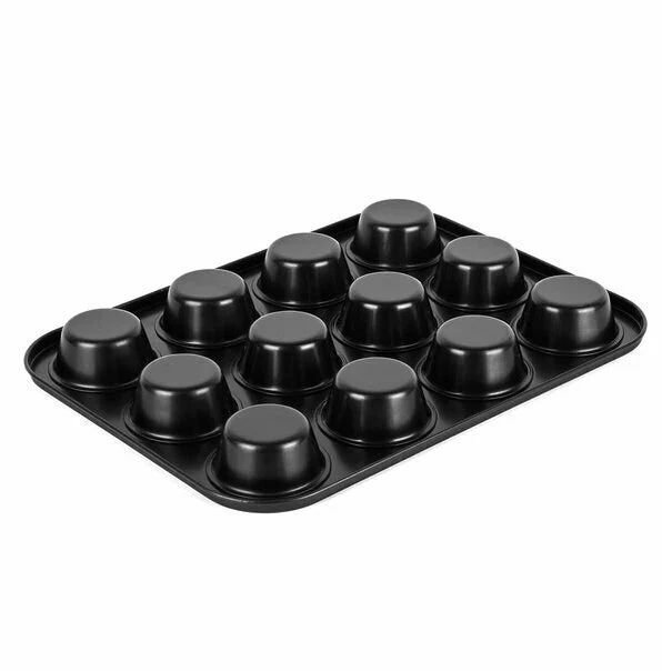 Muffin Pan & Backing Cup Cake Tray Non Stick 12 cups