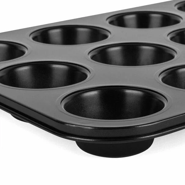 Muffin Pan & Backing Cup Cake Tray Non Stick 12 cups
