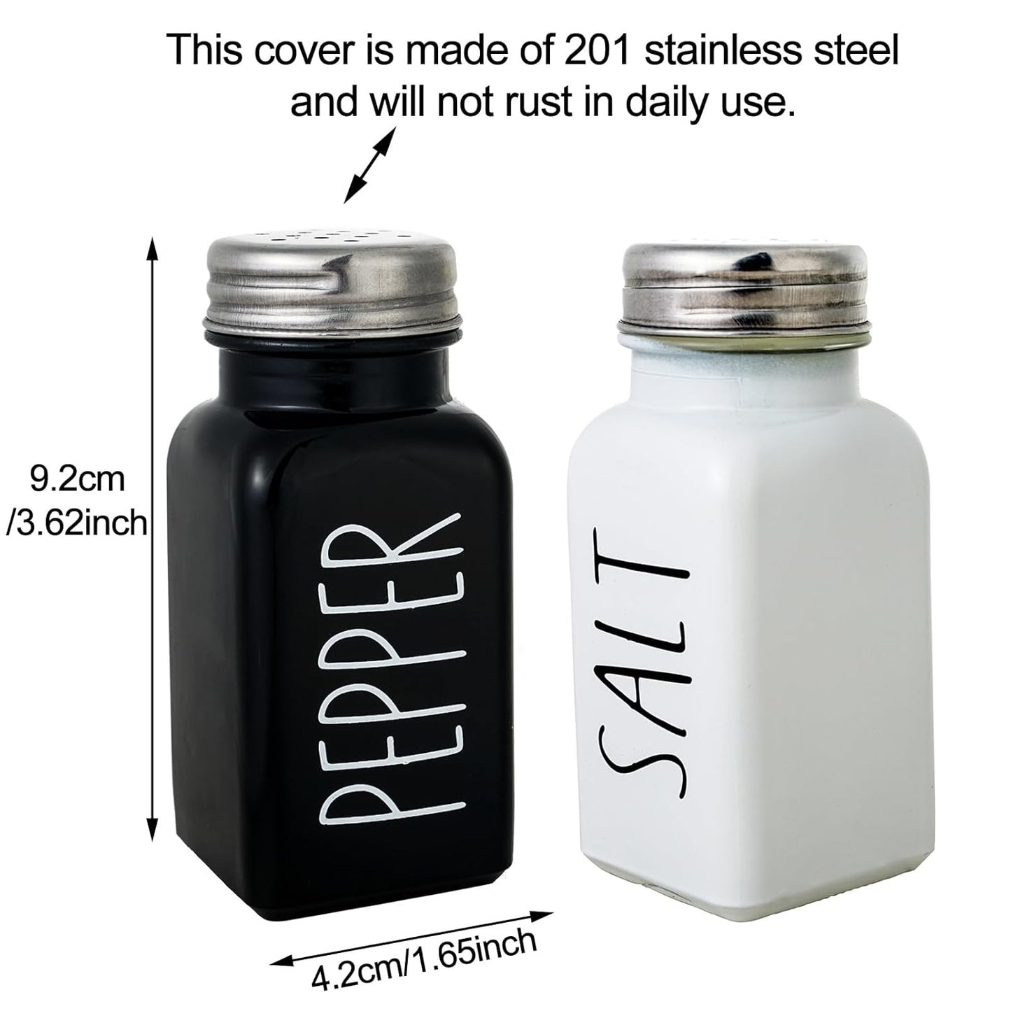 Pair of Salt & Pepper Dispenser, Spice Holder