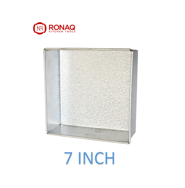 CAKE MOLD SQUARE SHAPE ALUZINC MATERIAL