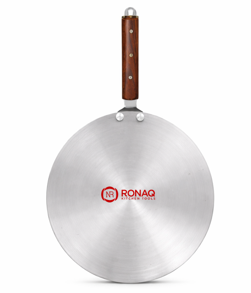 Tawa Metal Finish Aluminum Roti Pan 12 Inch