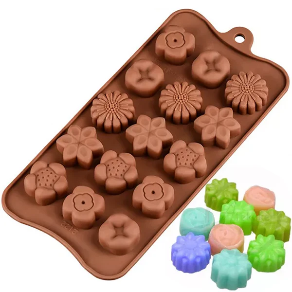 Silicone Chocolate Mold (Random Designs)