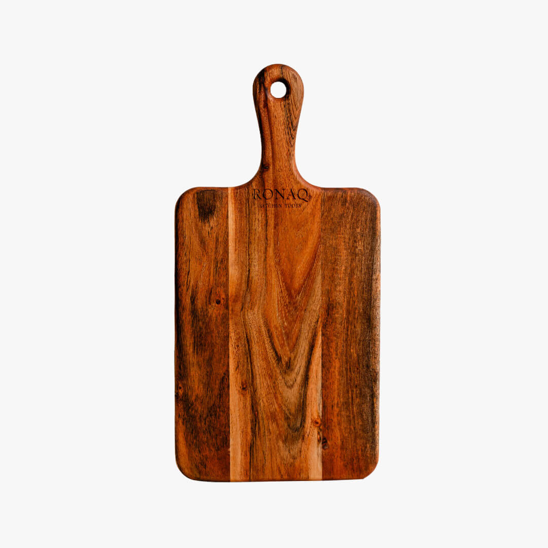Acacia Oar Face-Grain Cutting Board - 16” x 8”