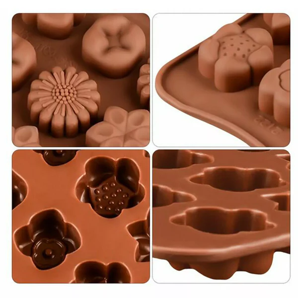 Silicone Chocolate Mold (Random Designs)