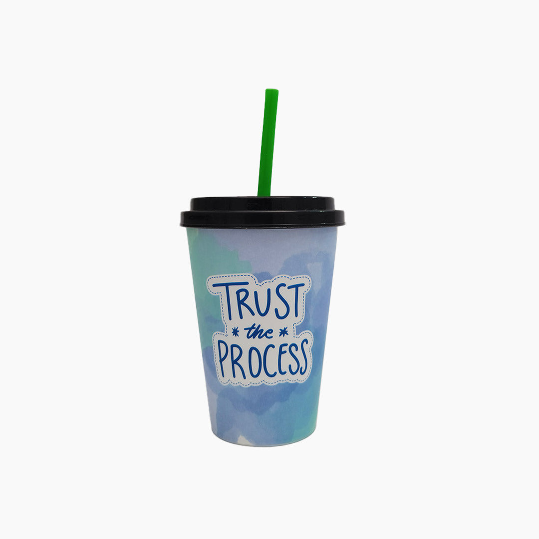 Premium Mug with Straw