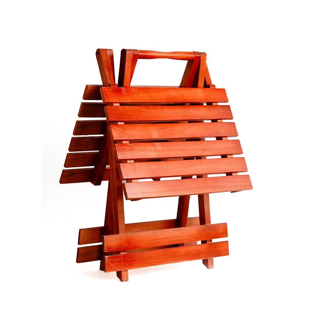 Wooden Folding Table Serving Outdoor Garden table