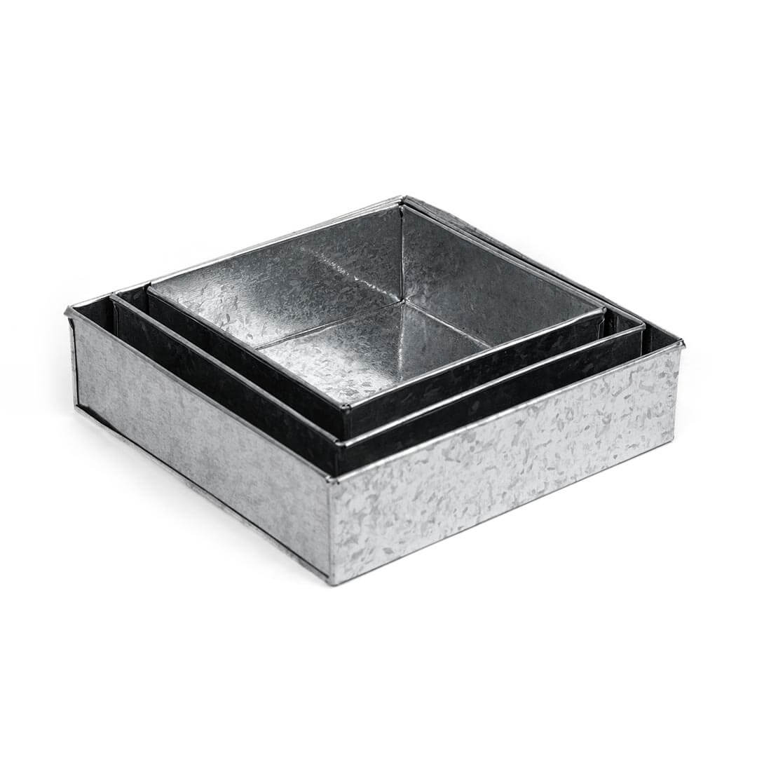 Cake Pan Square Shape Cake Mold Pan 3 Piece set
