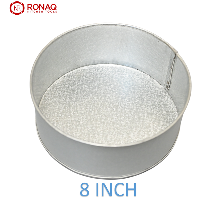 CAKE MOLD ROUND SHAPE ALUZINC MATERIAL
