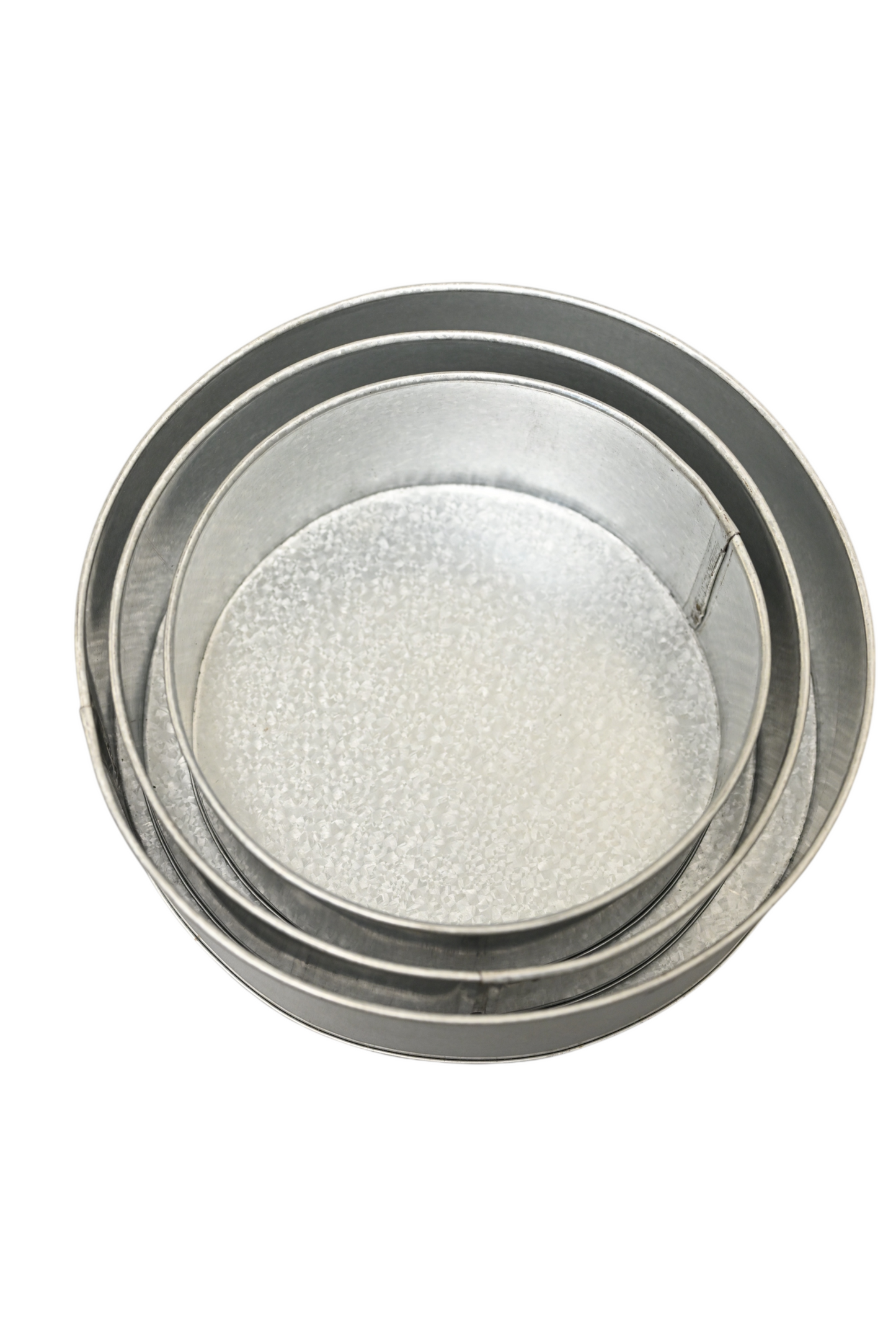 CAKE MOLD ROUND SHAPE ALUZINC MATERIAL