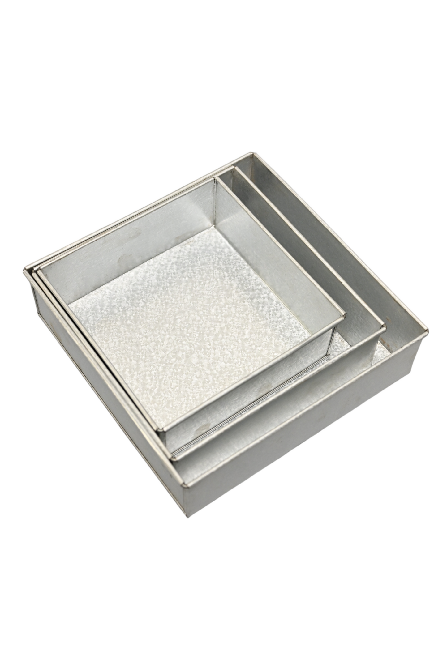 CAKE MOLD SQUARE SHAPE ALUZINC MATERIAL