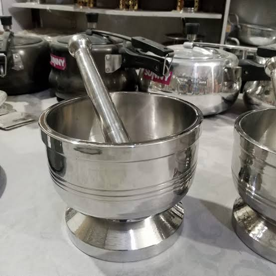 Steel hawan dasta mortar best quality heavy