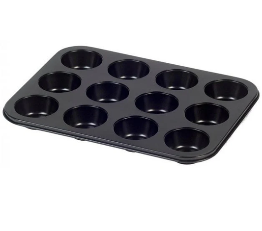 Muffin Pan & Backing Cup Cake Tray Non Stick 12 cups