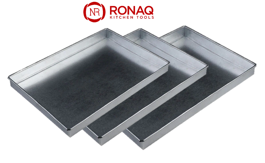 CAKE MOLD SWISS ROLL TRAY ALUZINC MATERIAL