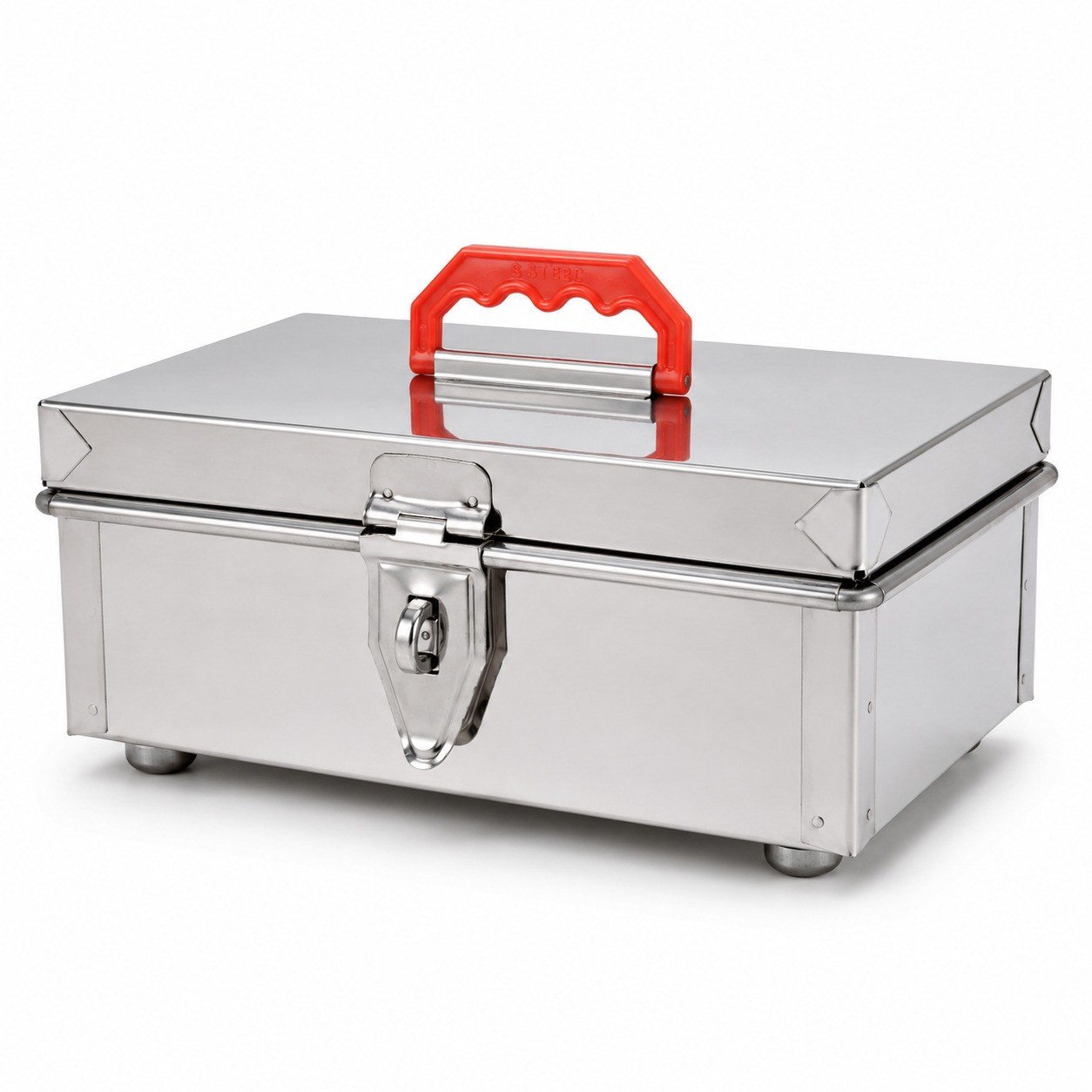 Steel Masala Box (Spice Storage Box) with 6 Compartments
