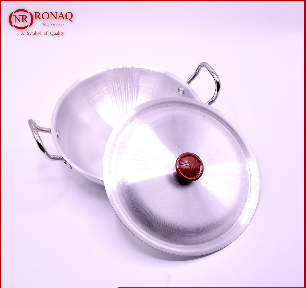 Baby Wok with Lids Set – Pack of 6 Aluminum Woks