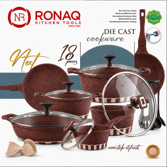 Gift set Die Cast Non Stick HomeAge 17pieces