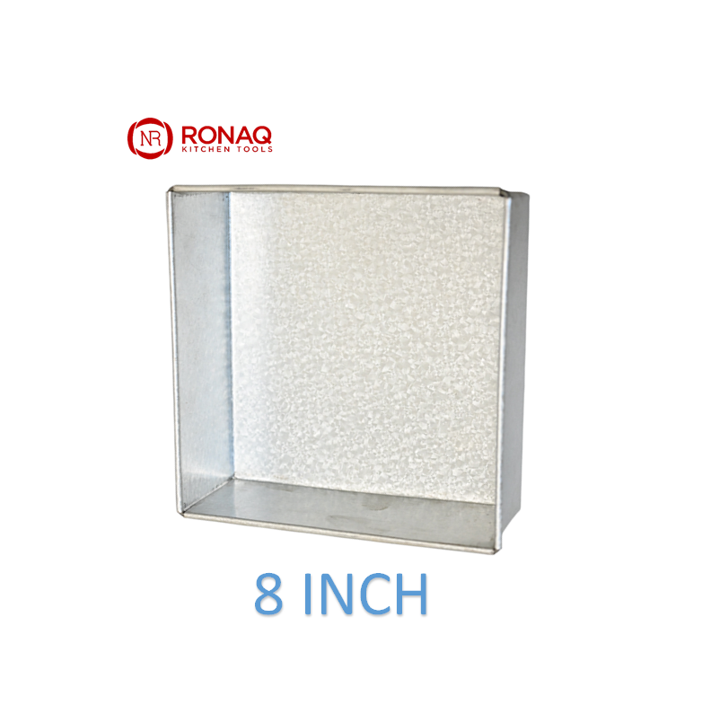 CAKE MOLD SQUARE SHAPE ALUZINC MATERIAL