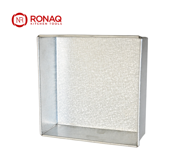 CAKE MOLD SQUARE SHAPE ALUZINC MATERIAL