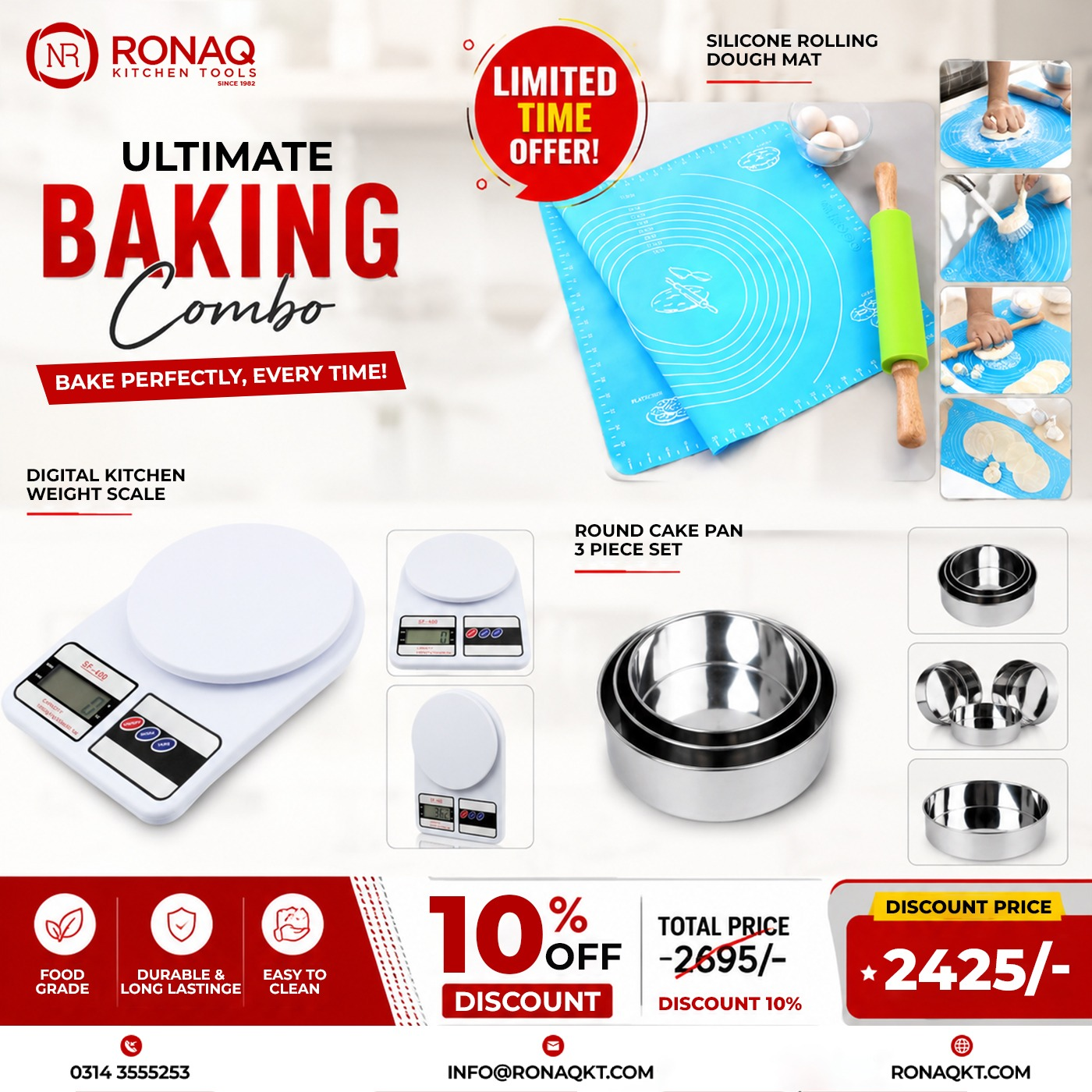 Ultimate Baking Combo – Everything You Need for Perfect Baking