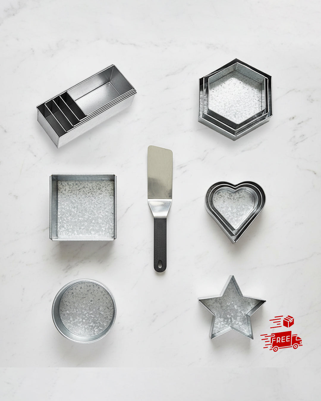 Full Baking Set and Cake Lifter