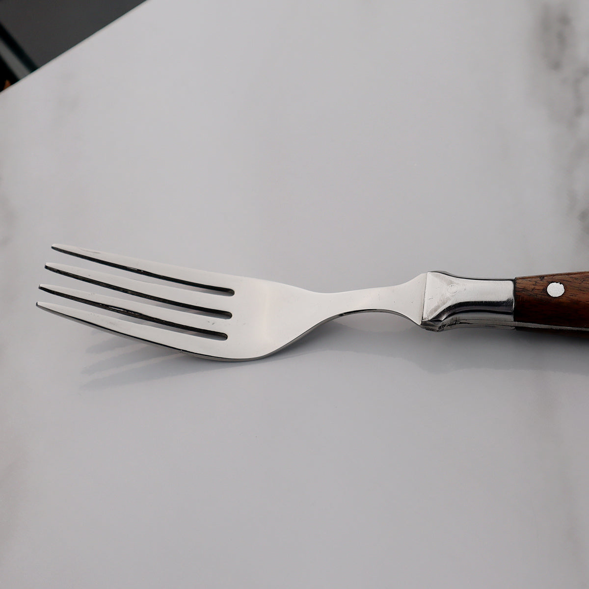 Premium Steak Knife With Serrated Blade & Fork Set