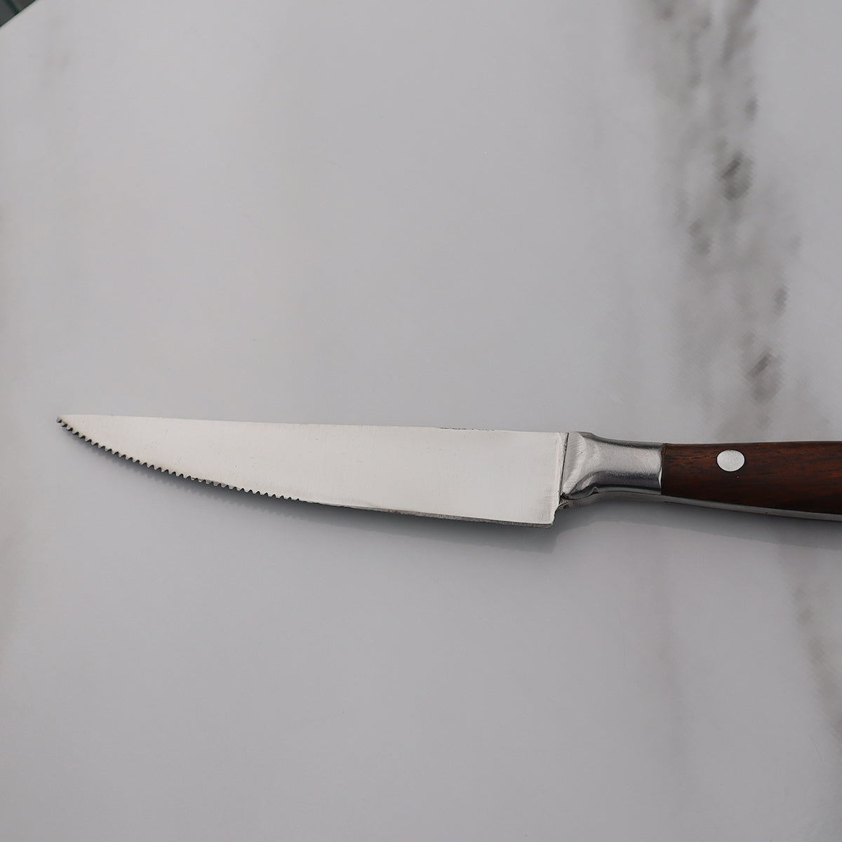Premium Steak Knife With Serrated Blade & Fork Set