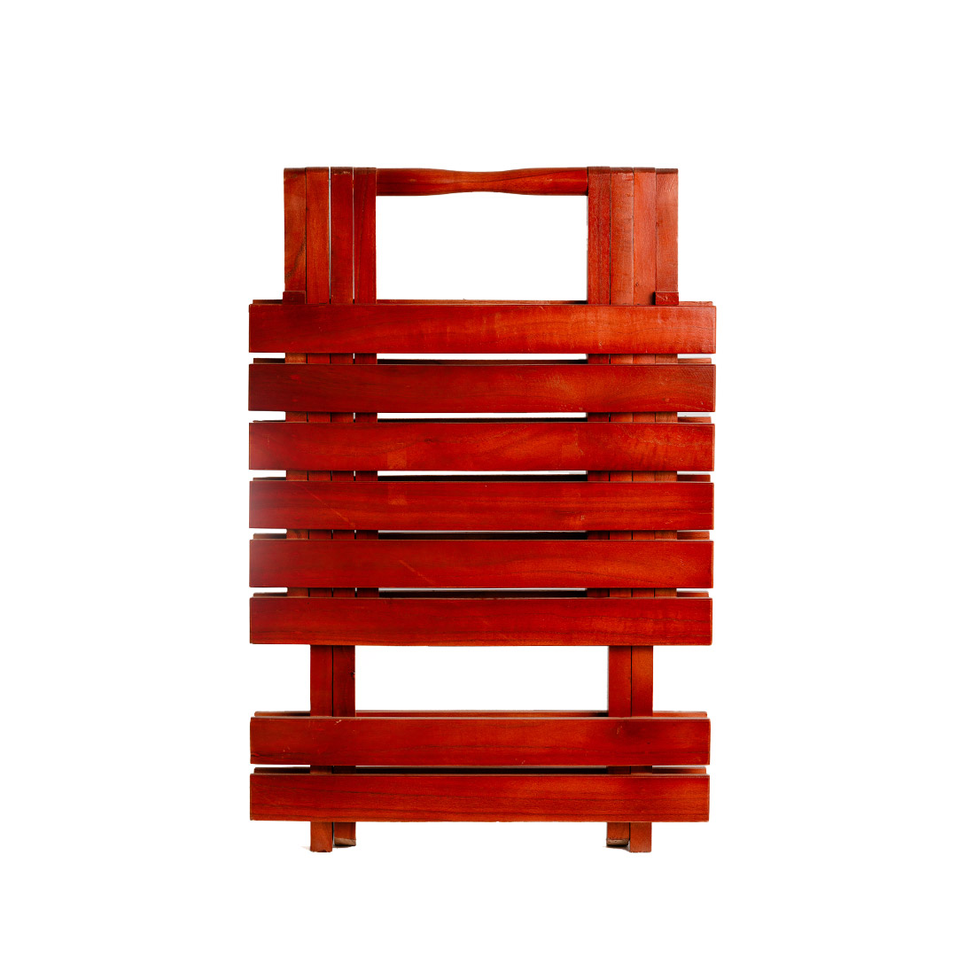 Wooden Folding Table Serving Outdoor Garden table - Image 3