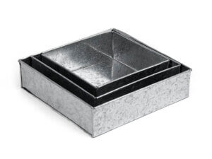 Cake Pan Square Shape Cake Mold Pan 3 Piece set