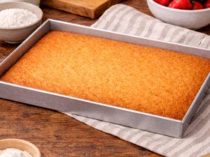 CAKE MOLD SWISS ROLL TRAY ALUZINC MATERIAL