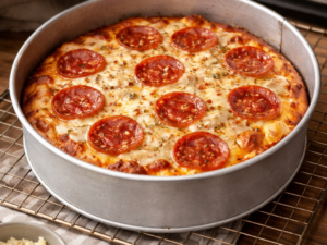 CAKE MOLD ROUND SHAPE ALUZINC MATERIAL