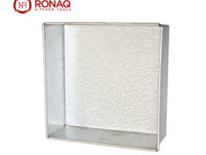CAKE MOLD SQUARE SHAPE ALUZINC MATERIAL