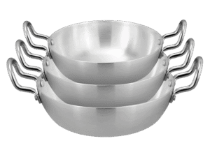 Baby Wok Set metal Finish/ Karahi Metal Finish – Serving Wok